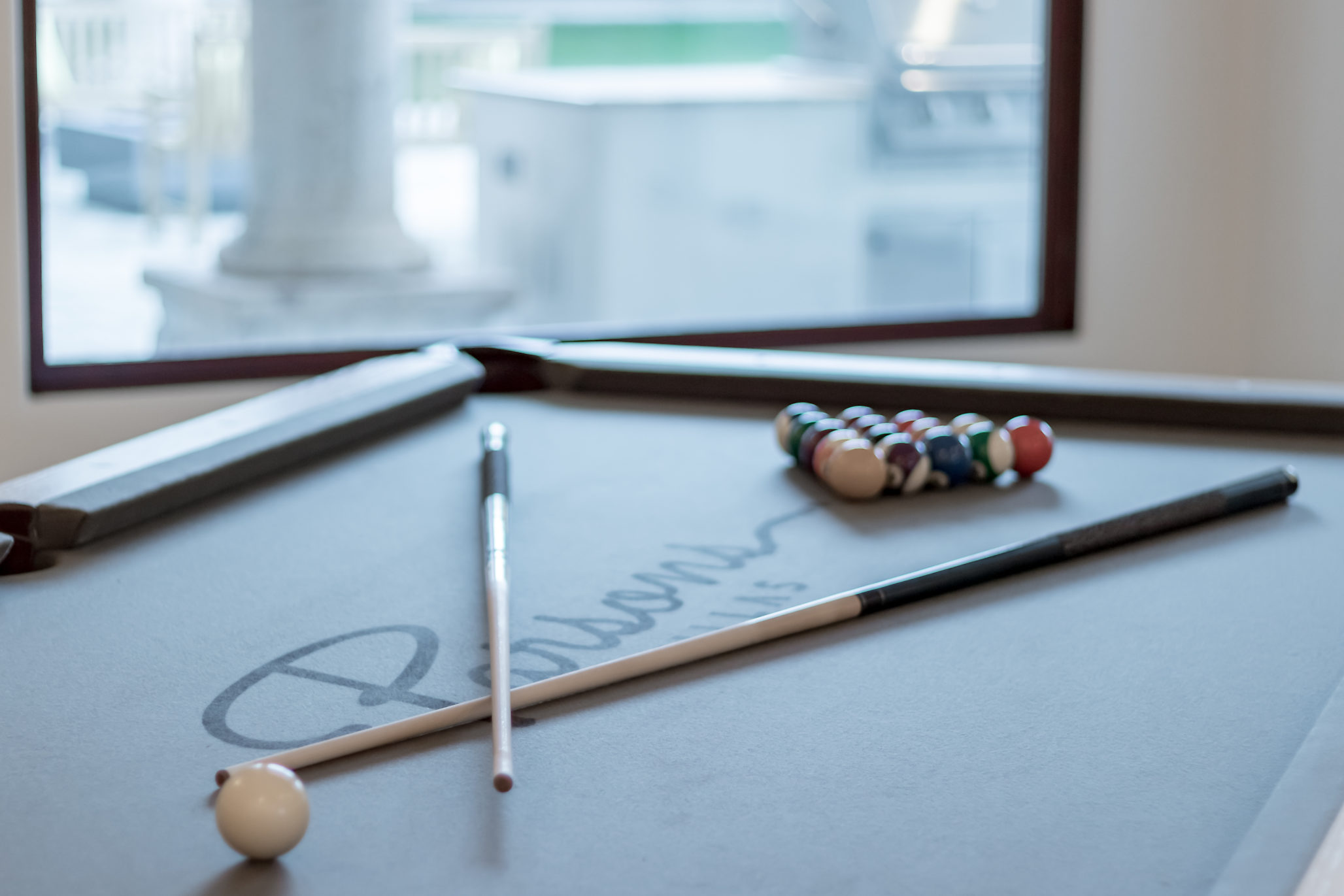 pool tables in all homes